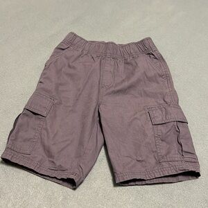 Place Purple Cargo Shorts Relaxed Fit